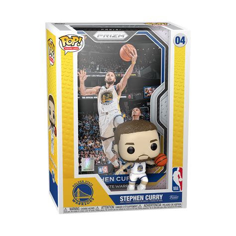 Funko POP! Trading Cards NBA Basketball Golden State Warriors Stephen Curry #04 | Loja dos POP's