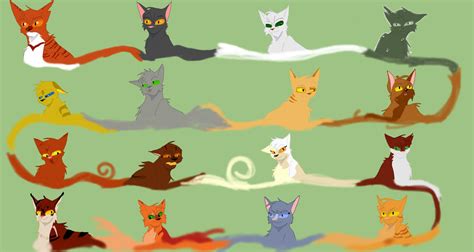 leaders of ThunderClan by pridelandsqueen77 on DeviantArt