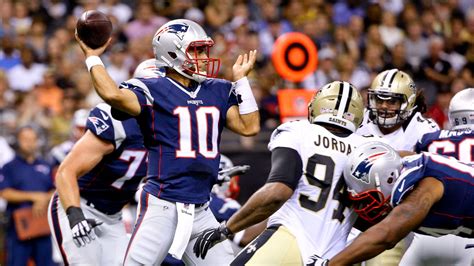 Patriots vs. Saints Final Score: Garoppolo leads comeback, New England ...