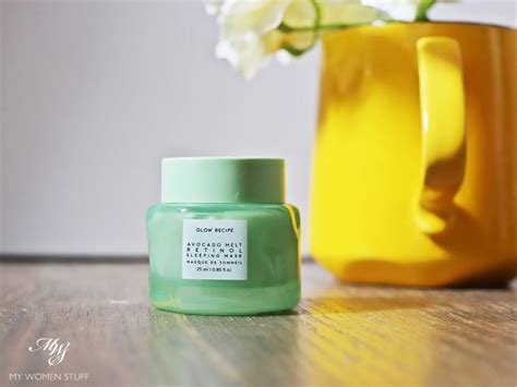 Review: Glow Recipe Avocado Melt Retinol Sleeping Mask - My Women Stuff