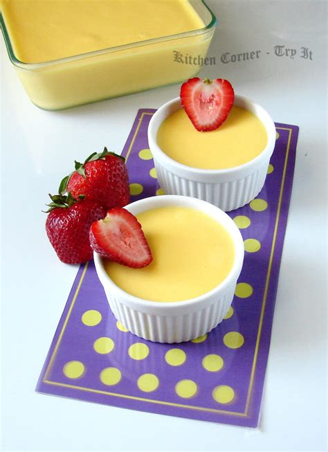 Mango Agar Agar Pudding