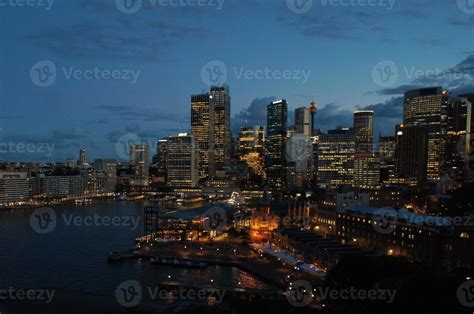 Sydney Night Skyline 1037268 Stock Photo at Vecteezy