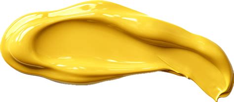 Dripping mustard smear png with AI generated. 33888686 PNG