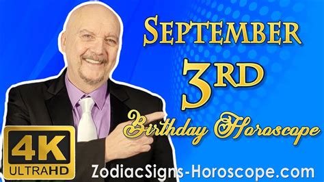 September 3 Zodiac Horoscope and Birthday Personality | September 3rd ...