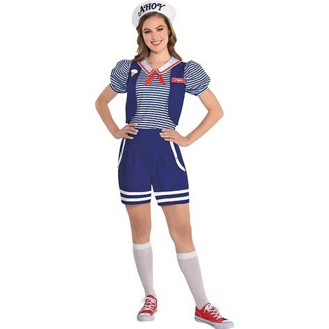Robin Scoops Ahoy Costume for Adults - Stranger Things | Party City Canada