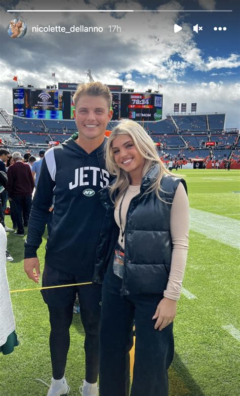 Zach Wilson's rumored girlfriend shares photo from Jets-Broncos