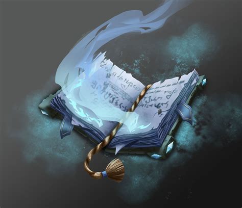 ArtStation - Game art - The Spellbook, Katrin Minko | Artefactos antiguos, Arte de criaturas ...