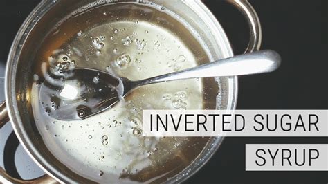 How to make Inverted Sugar Syrup (ASMR Cooking) - YouTube