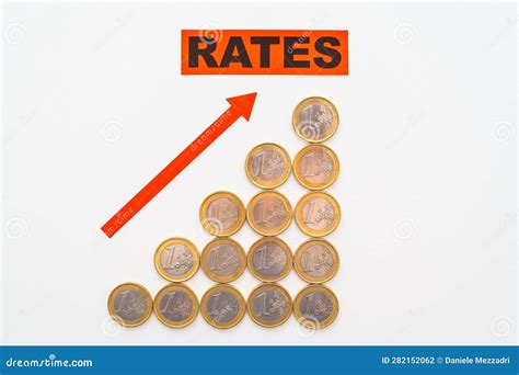 Increase in Interest Rates. Stock Photo - Image of central, inflation ...