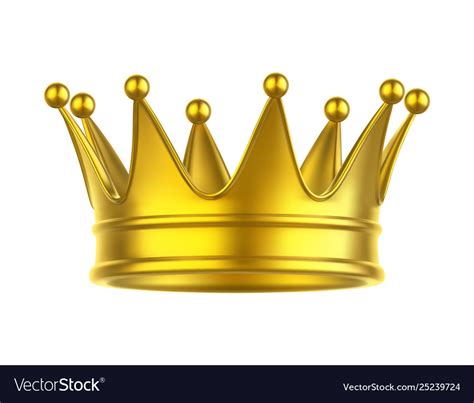 Icon queen or king princess prince crown Vector Image