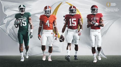 Get first look at uniforms for Alabama, 3 other teams in College ...