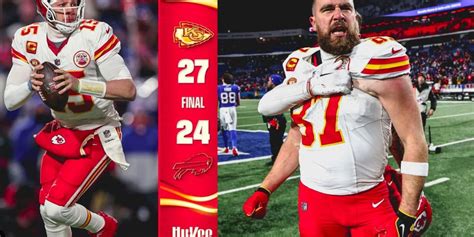 AFC Championship: Kelce scored twice, and the Chiefs have bet Bills 27 ...