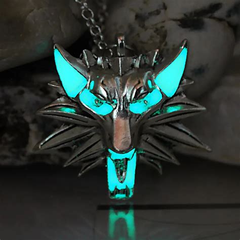 The Witcher 3 Wild Hunt Wolf Necklace Pendant Game Of Thrones Stark ...