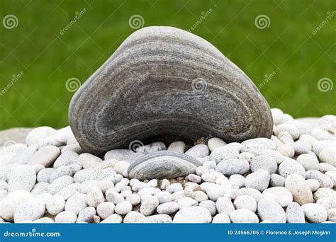 Zen garden rocks stock image. Image of harmony, tranquility - 24566705