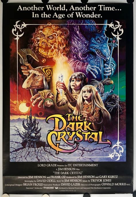 Sold Price: THE DARK CRYSTAL (1982) - UK / BRITISH ONE SHEET MOVIE ...