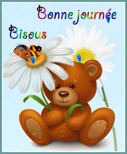 Gif Bonne Journee Bisous 001