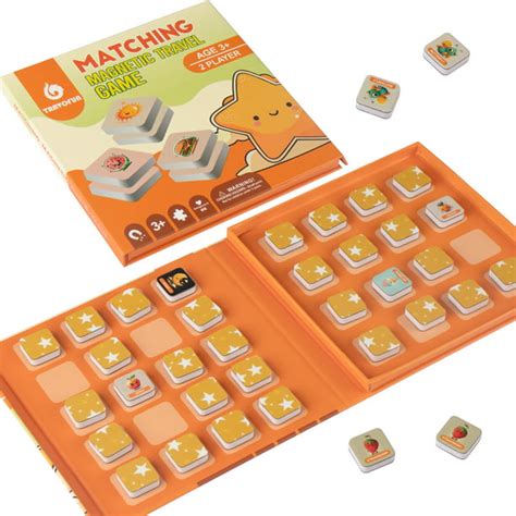 Memory Game Board Games for Kids Checkers Sets Board Games for Kids Travel Toys (Memory Game ...