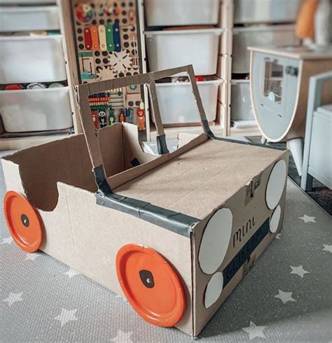 diy-cardboard-car-toys | HomeMydesign