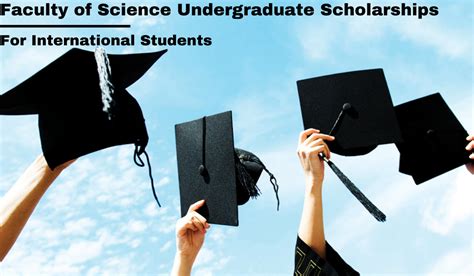 Faculty of Science Undergraduate Scholarships for International ...