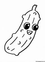 Cucumber Coloring Pages Printable For Free Download sketch template