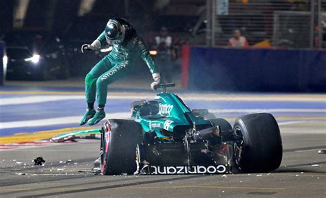 Stroll to miss Singapore GP after qualifying crash | Reuters