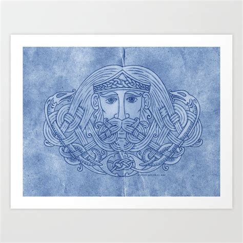 Manannán mac Lir Art Print by Vítor González | Society6