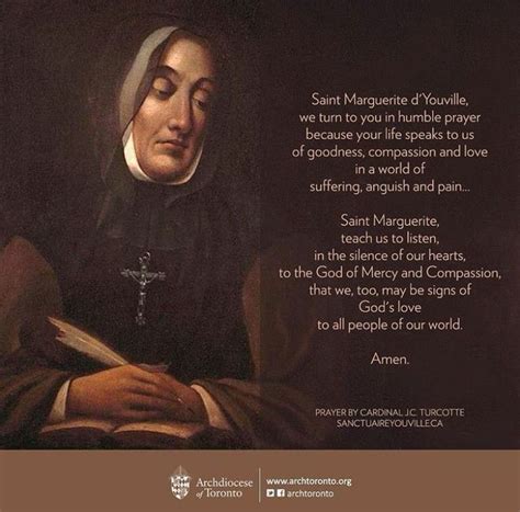 an image of saint marquinne with the quote