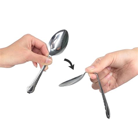 Bend Spoon Bending Magic Trick Gimmick Stage Prop - Walmart.com ...