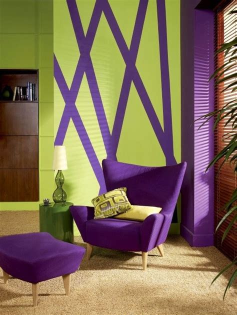 Eye For Design: Decorating With The Purple/Green Combination