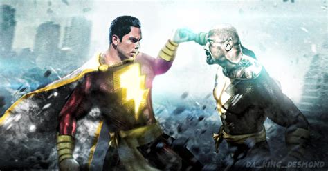 Shazam vs Black Adam(Revised) by DesmondKing on DeviantArt