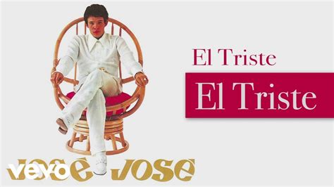 José José - El Triste (Cover Audio) - YouTube