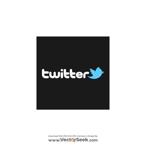 Twitter with Black Background Logo Vector - (.Ai .PNG .SVG .EPS Free ...