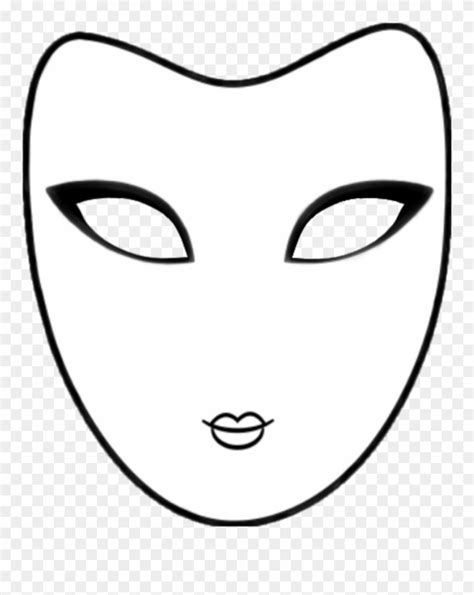 Mask clipart black and white, Mask black and white Transparent FREE for download on ...