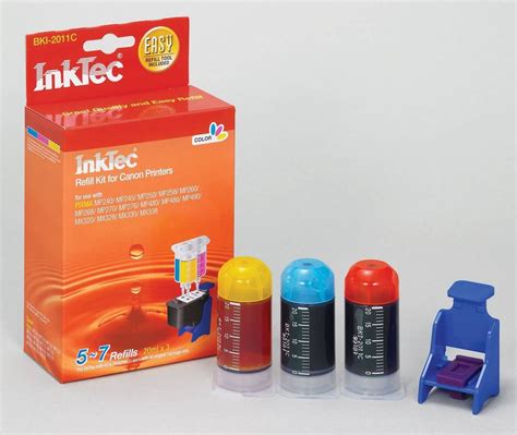 Canon Colour Ink Refill Kit | Ink refill, Inkjet ink, Refill