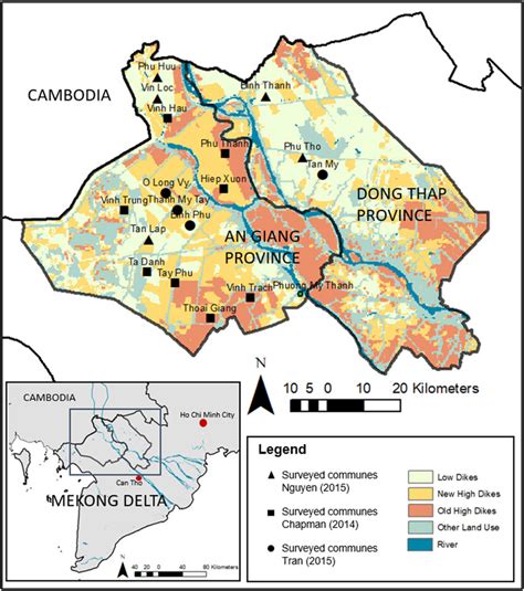 Survey sites and dike types (low dikes, new high dikes and old high... | Download Scientific Diagram