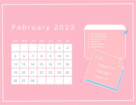 February 2023 Calendar In Word – Get Calender 2023 Update