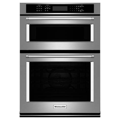 KitchenAid 30 in. Electric Even-Heat True Convection Wall Oven with ...