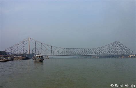 Pixelated Memories: Howrah Bridge and Railway station, Calcutta