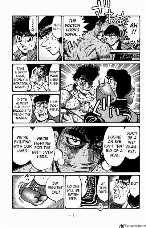 During Eagle vs Takamura. I guess he doesn't care about losing an eye...or two. : r/hajimenoippo