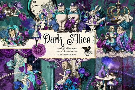 Dark Alice In Wonderland Graphics