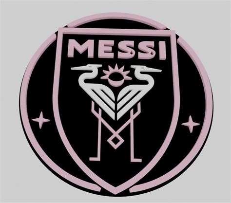 Messi Inter Miami 2023 3D model 3D printable | CGTrader