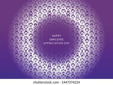 Happy Employee Appreciation Day Background Template Stock Vector (Royalty Free) 1447374224 ...