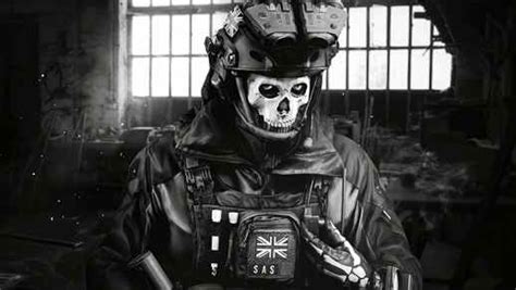 Ghost Call Of Duty: Warzone | Skull Mask - LiveWallpapers4Free.com