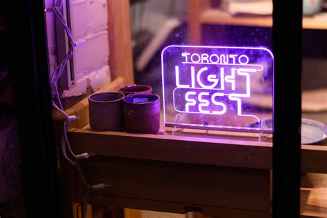 Toronto Light Festival At Distillery Historic District