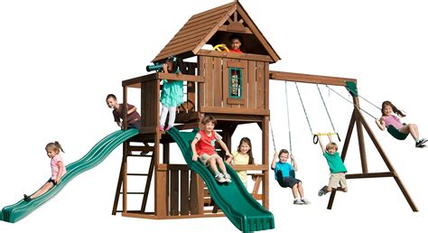 Swing-N-Slide Mont Eagle Play Set with Two Swings, Nepal | Ubuy