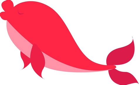 Pink fish, illustration, vector on white background. 13491831 Vector ...