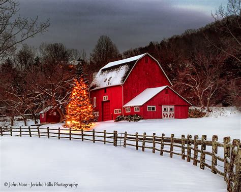 Christmas in Connecticut | Christmas lights adorn a tree in … | Flickr