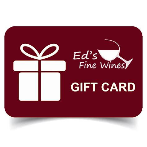 Gift Cards - Ed's Fine Wines