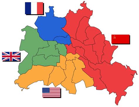 Berlin Blockade Map - MapSof.net