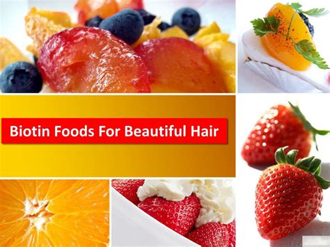 PPT - Biotin Foods For Beautiful Hair PowerPoint Presentation, free ...